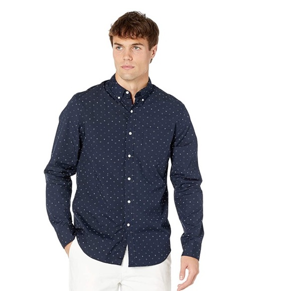 J.Crew Classic stretch 98% organic cotton shirt